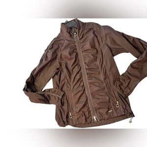 Women's Ariat Brown Softshell Jacket Sz L